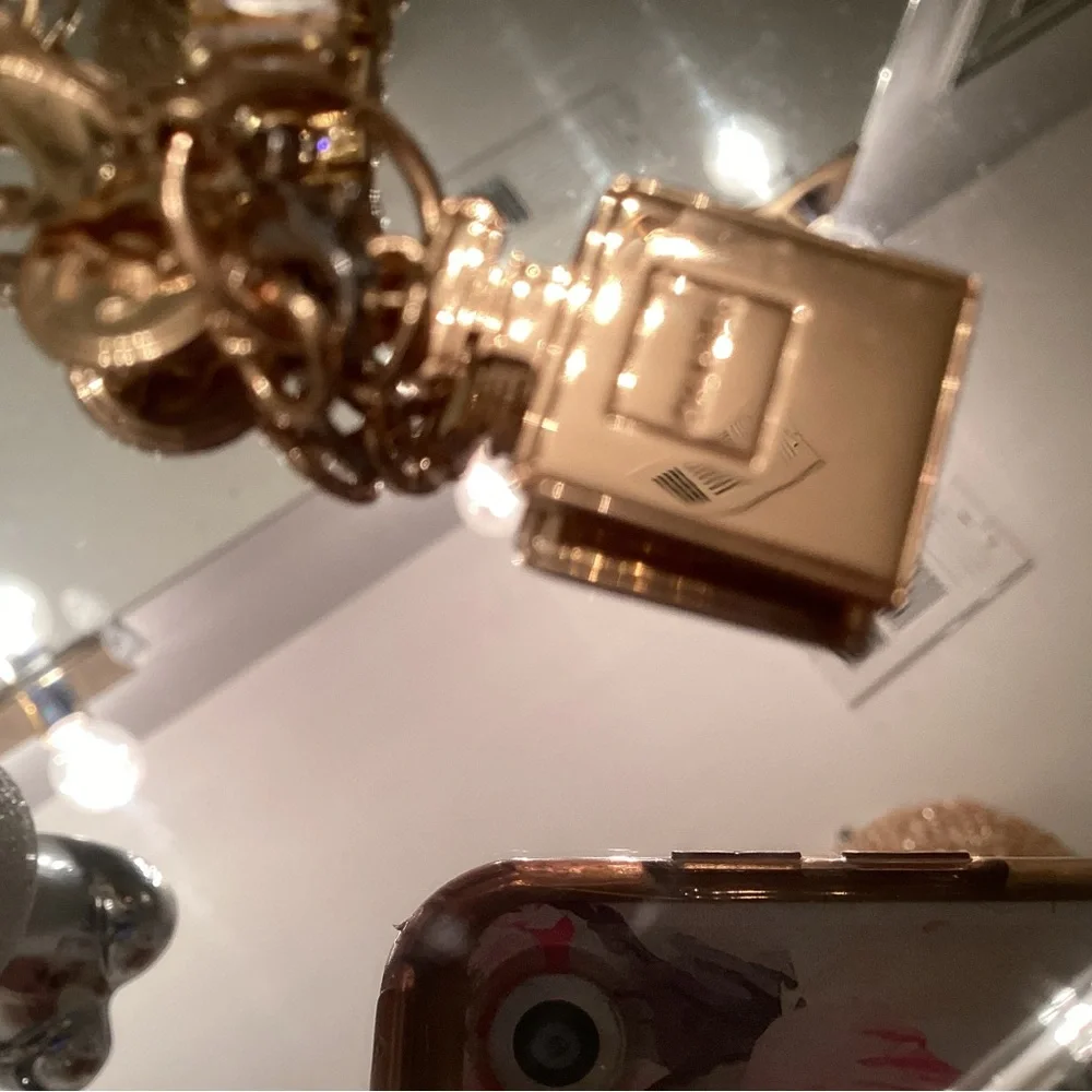 CHANEL Gold and Silver necklace with cubic zirconia - Picture 3 of 10